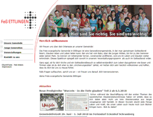 Tablet Screenshot of feg-ettlingen.de